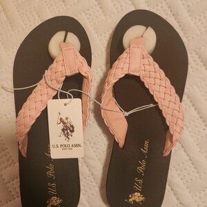 NWT Polo Flip flops